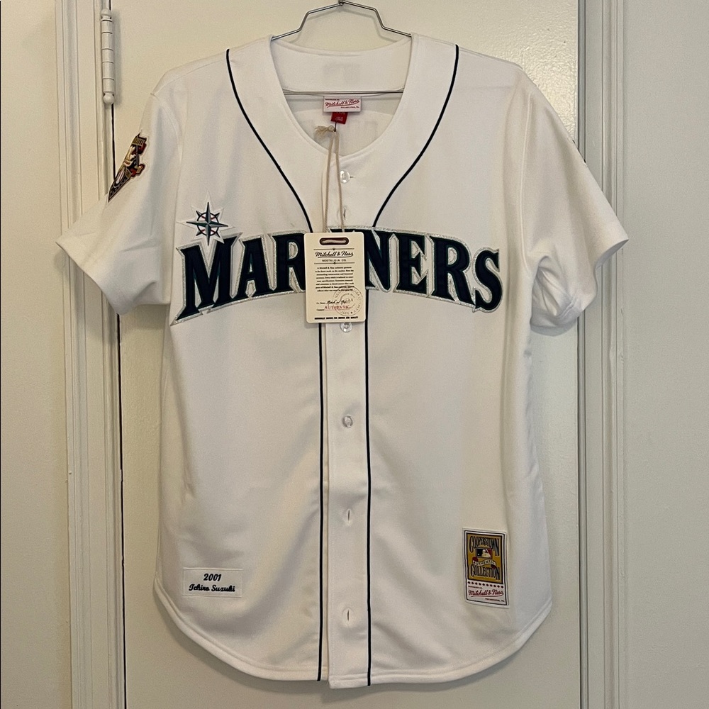 Mitchell & Ness Authentic Mariners Jersey (Ichiro)